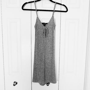 NWOT Forever 21 | Ribbed Tie-Front Dress